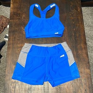 Women’s Sports Bra & Biker Short Workout Set - Small